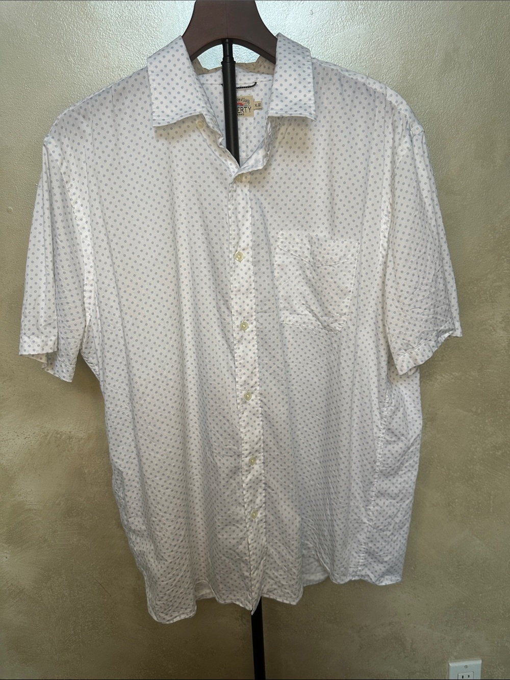 Faherty Short Sleeve Movement Shirt sz XL